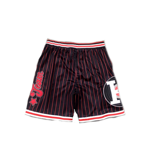 Pinstripe Basketball Shorts