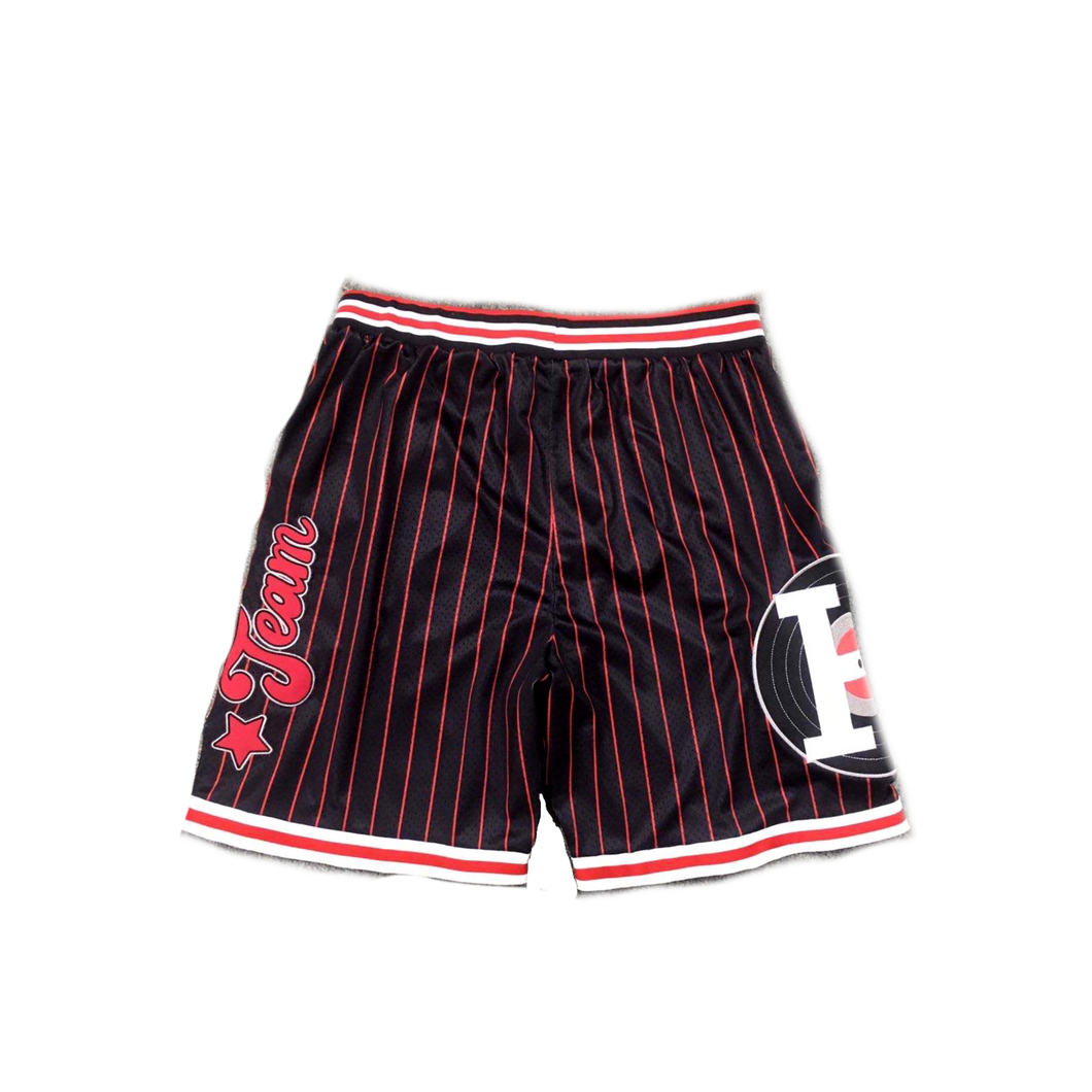 Pinstripe Basketball Shorts